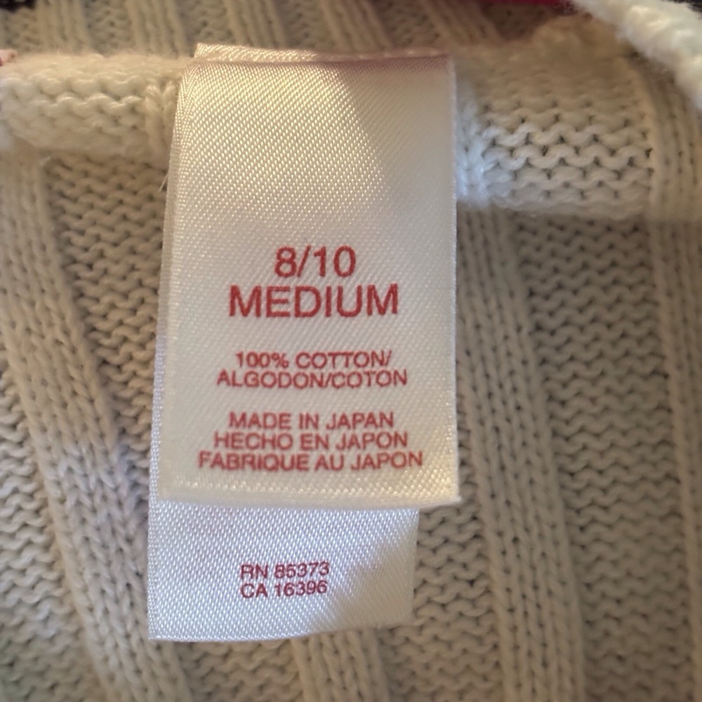 Meg Allen A Liz Claiborne Co. Size 8/10 M Cardigans With Zipper White 38" X 24" - Picture 7 of 7